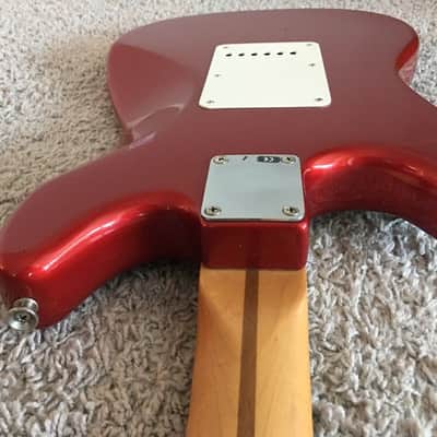 Fender Cyclone Deluxe Series 2006 Candy Apple Red MIM 60th Anniversary Guitar image 11