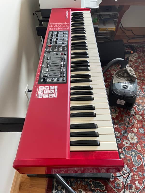 Nord Electro 3 SW73 Semi-Weighted 73-Key Digital Piano 2009 - 2013 - Red image 1