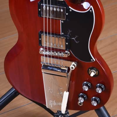 Gibson SG Standard 1961 Maestro Vibrola Vintage Cherry image 10