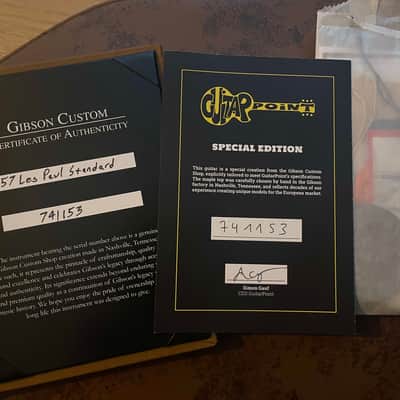 Gibson Les Paul 1957 Standard (R7) Special Edition 2024 - Refinish and aged image 8