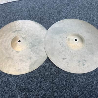 Paiste 14" Signature Dark Crisp Hi-Hat Cymbals (Pair) 1989 - Present - Traditional image 1