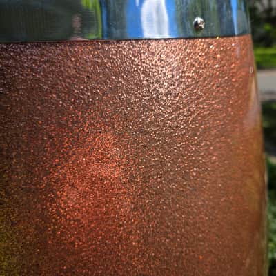 Latin Percussion LP259-1MC Martin Cohen Limited Edition 11 3/4 Conga, Champagne Sparkle Finish image 9