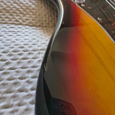Fender Jaguar Baritone Custom 2006 - 3-Tone Sunburst image 7