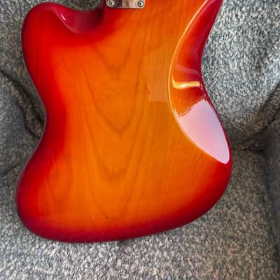 Fender American Ultra Jazzmaster with Maple Fretboard 2019 - Plasma Red Burst image 6