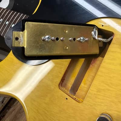 2005 Gibson Custom Shop Les Paul Jr Double Cut 1958 Reissue Electric Guitar TV Yellow VOS + COA OHSC image 24