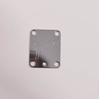 1989 Vintage Fender Stratocaster Plus Neckplate w/Original Screws 1988 1990 1991 1992 1993 image 1