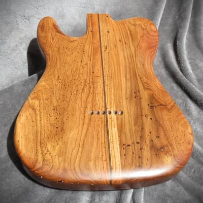 Babik Custom Telecaster Style body, Long board style, Ash on wormy butternut Light weight, Handmade 2026 image 3