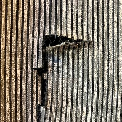 1966 Marshall 2x12 Pinstripe #1983 PA Column Cabinet Cab G12H T1281 image 6