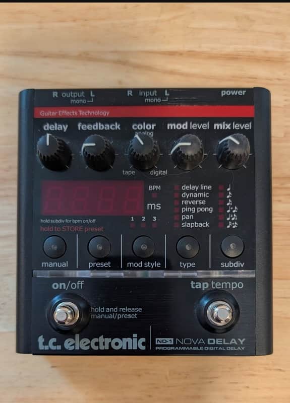 TC Electronic ND-1 Nova Delay