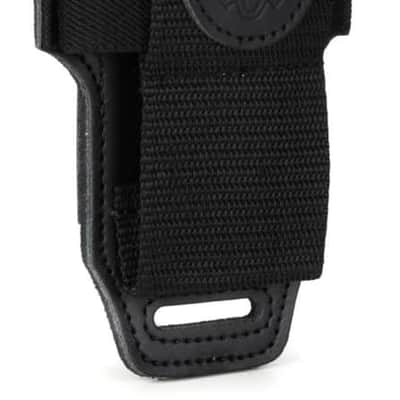 Levy's MM4 Wireless Transmitter Holder Fits Most Beltpacks Black Strap Guitar Strap Pouch for use with Shure, Line 6, Sennheiser and other Wireless Bodypacks image 4