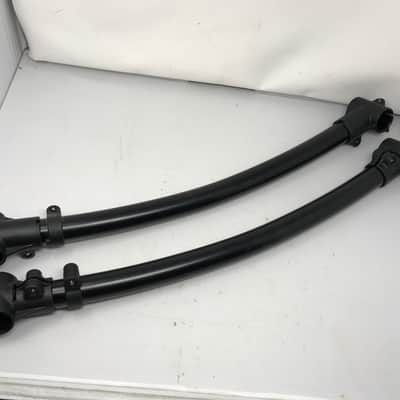 Pair of Roland Curved Rack Tube Frame Rack Clamp Bracket Black TD-4 Electronic Drum Parts