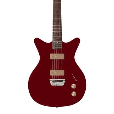 Danelectro Dano Mano Just Released Includes Intonatable Bridge! 2026 - Maroon image 2