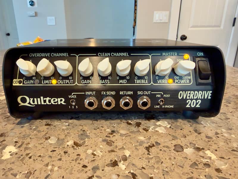 Quilter Overdrive 202 2-Channel 200-Watt Guitar Amp Head