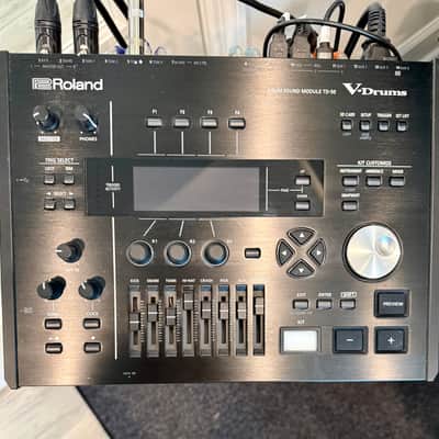 Roland TD-50KVX V-Drum Kit w Premium Upgrades - Mesh Pads - Black image 5