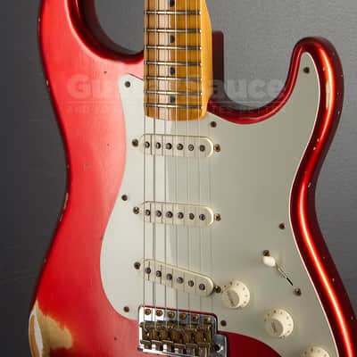 Fender Custom Shop Stratocaster 58 Relic Faded Aged 2022 - Candy Apple Red (COD 1127UG) image 7
