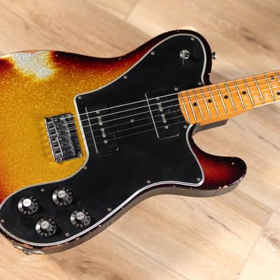 Friedman Vintage T Alder P-90 Guitar w/ Maple Neck – 3-Tone Burst Sparkle image 9