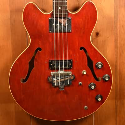 Gibson EB-2D 1967 Cherry Red image 2
