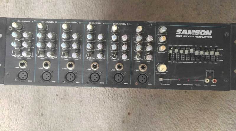 Samson S 63 Powered Mixer / Served,Tested / image 1