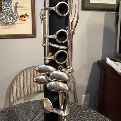 Golden Era 1973 Buffet Crampon R13 A Clarinet(with gold posts) image 7