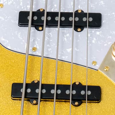 【new】Swing Guitars / Jazz Deluxe 5 Gold Sparkle 4.94kg #25080087【GIB Hyogo】【Plek-adjusted】【price included SHIPPING & IMPORT TAX & VAT】 image 7