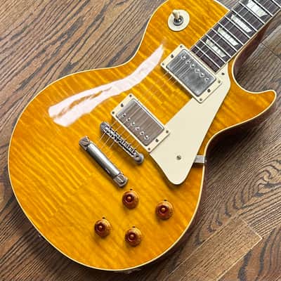 2013 Gibson Custom Shop Historic ‘59 Les Paul Standard Reissue (R9)- Lemon Burst VOS w/ OHSC image 4
