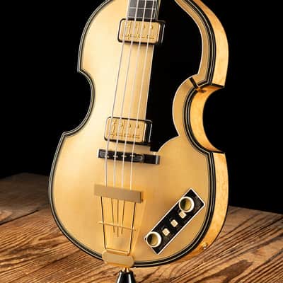 Hofner 5000/1 Deluxe Fretless Violin Bass image 4