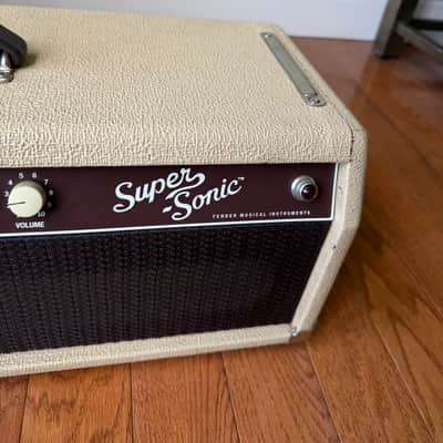 Fender Super-Sonic 60 Guitar Amp Head - Blonde image 5