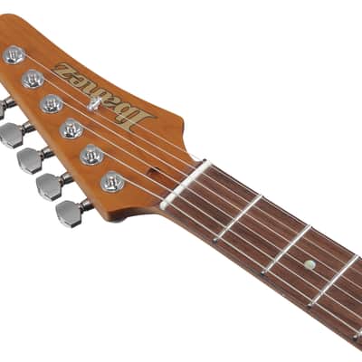 Ibanez MMN1-TAB Martin Miller Signature Electric Guitar 6-String - Transparent Aqua Blue + Case image 8