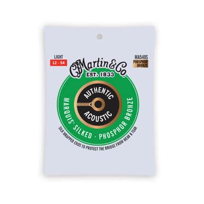 Martin MA540S Authentic Acoustic Marquis 92/8 Phosphor Bronze Light Guitar Strings. 12-54 Bild 1
