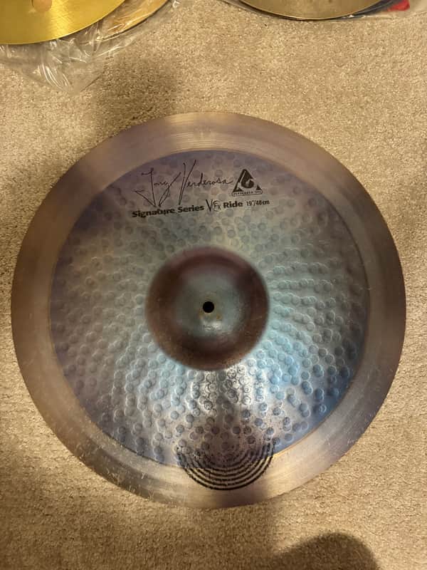 Sabian 19" Signature Tony Venderosa VFX Ride Cymbal 2013 - Multi image 1