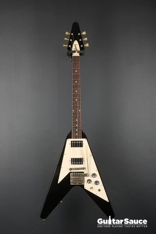 Gibson Custom Shop ’67 Flying V Black Yamano 2001 Used (Cod. 2008UG)