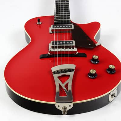2026 Collings 470 JL Dakota Red Julian Lage Signature Model Electric Guitar Solid Tailpiece image 3