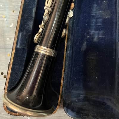 Antique Rampone Brevettato clarinet 1900 - Grenadilla wood image 7