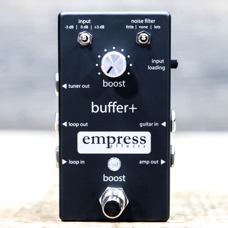 Empress Effects Buffer + Noise Filter / Input Pad / Switchable Boost Effect Pedal image 1