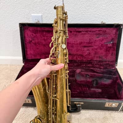 Vintage 1923 Buescher True Tone Alto Saxophone Low Pitch Elkhart-Ind. image 10