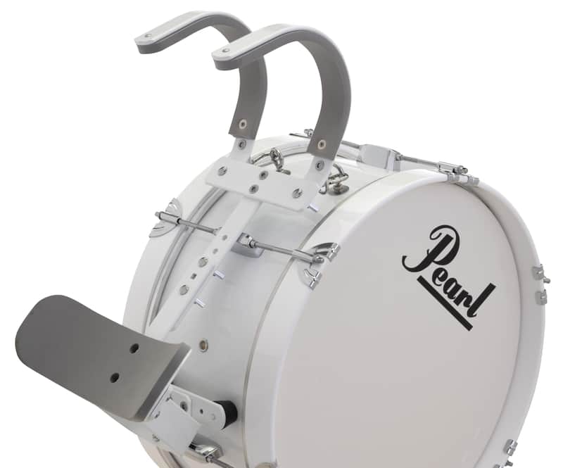 Pearl MJB1408/CXN33 14"x8" Junior Marching Bass Drum & Carrier image 1