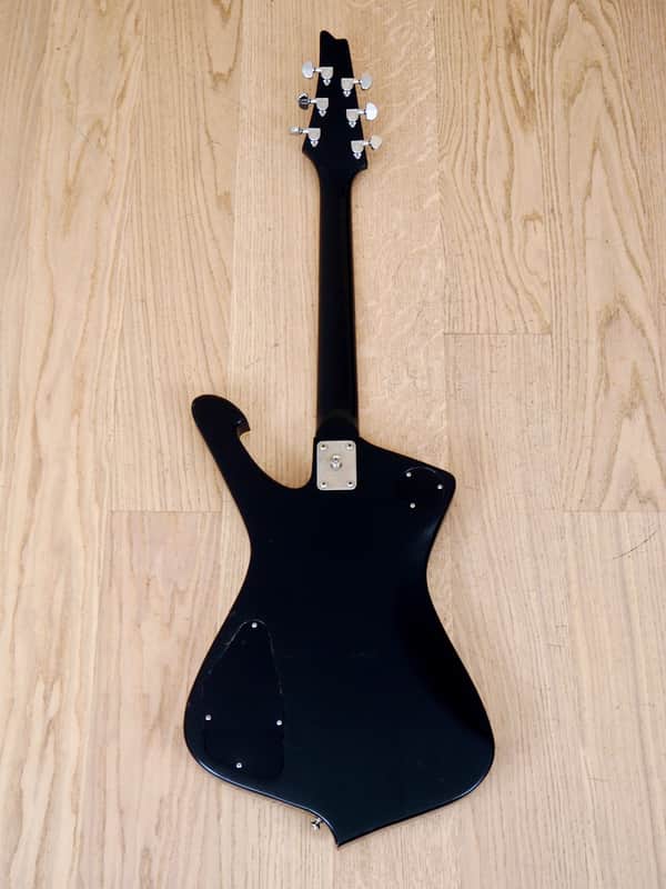 1979 Greco Mirage M600 Vintage Electric Guitar Black Ibanez Iceman