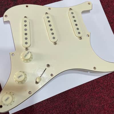 Fender Stratocaster 1974 - 1975 Loaded Pickguard Factory Original Wiring Harness image 21