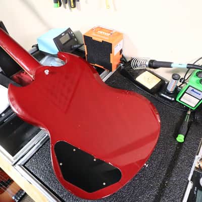1996 Gibson SG 62' Reissue Les Paul Electric Guitar Heritage Cherry image 16