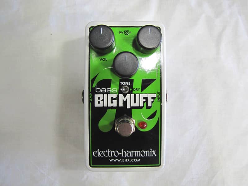 Used Electro-Harmonix EHX Nano Bass Big Muff Pi Distortion Fuzz Overdrive Pedal! image 1