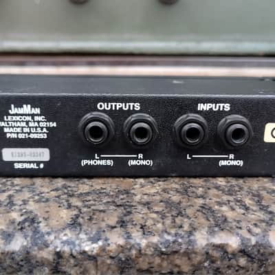 Lexicon JamMan Delay and Looper 1990s - Black image 7