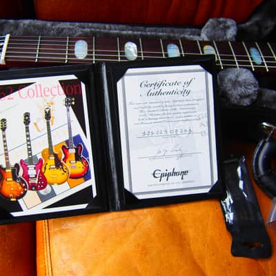 2012 Epiphone Crestwood Custom 1962 50th Anniversary Reissue + HSC image 16