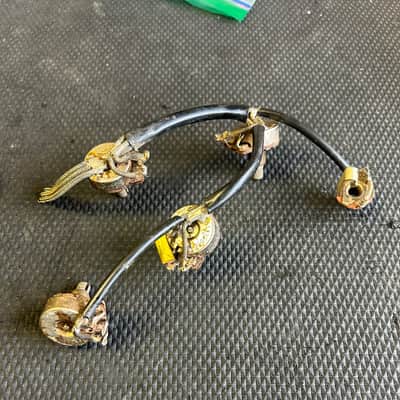 1988-90 Gibson Les Paul Pots-Input Jack Wiring Harness image 1