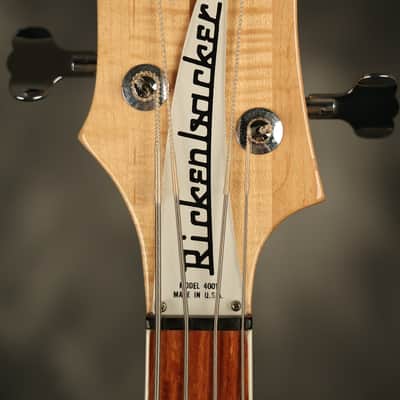 1973 Rickenbacker 4001 Bass Mapleglo w/original Toaster pickup FLAME MAPLE NECK! image 3