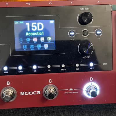 Mooer GE150 Pro Li 2025 - red image 1