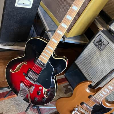 Ibanez AFS75T-TRS Artcore 2013 - 2017 - Transparent Red Sunburst image 2