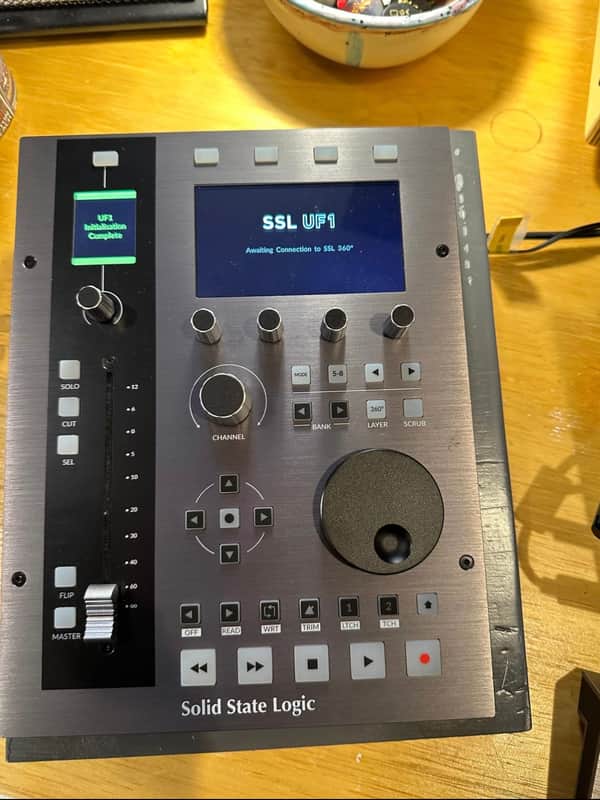 Solid State Logic SSL UF1 DAW Controller 2023 - Black image 1