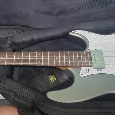 Kiesel Headless Delos 6 w/ Trem  - Gunmetal Gray image 1