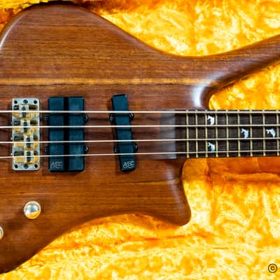 Warwick Dolphin Pro 1 Natural NT 4-string Bass image 1