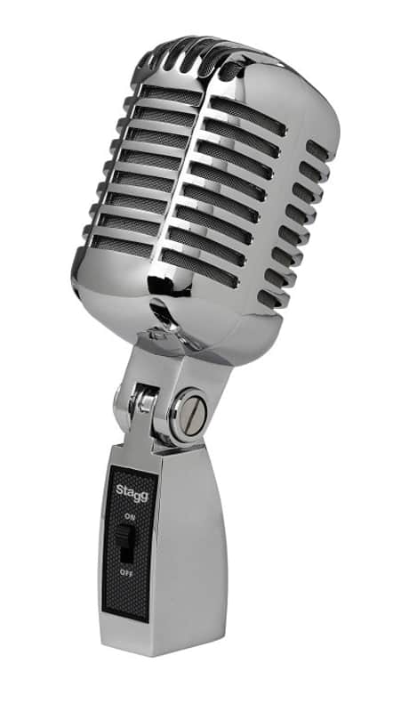 STAGG Professional Vintage Style Cardioid Dynamic Microphone With Cartridge DC04 image 1